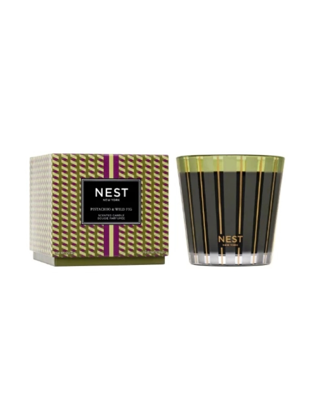 NEST XXL 3-Wick Candle, Pistachio & Wild Fig - 21.2 oz